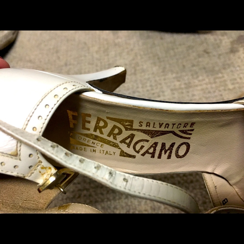 Vintage ferragamo heels